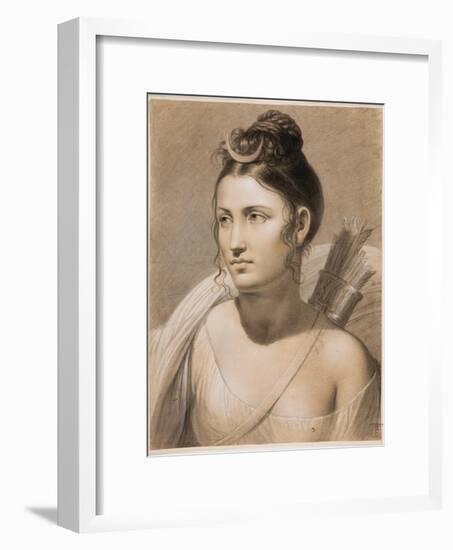 Diana, Second Half of the 18th C-Joseph-François Ducq-Framed Giclee Print