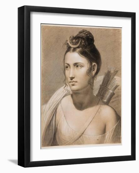 Diana, Second Half of the 18th C-Joseph-François Ducq-Framed Giclee Print