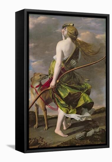 Diana the Hunter, C.1624-25-Orazio Gentileschi-Framed Premier Image Canvas