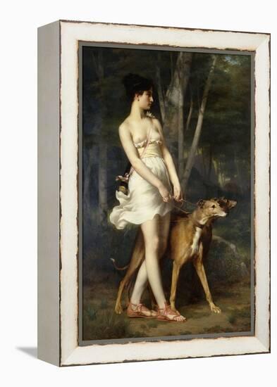 Diana the Huntress-Saint-Pierre Gaston Casimir-Framed Premier Image Canvas