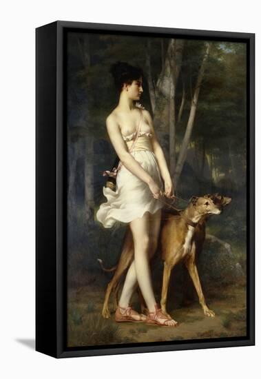 Diana the Huntress-Saint-Pierre Gaston Casimir-Framed Premier Image Canvas