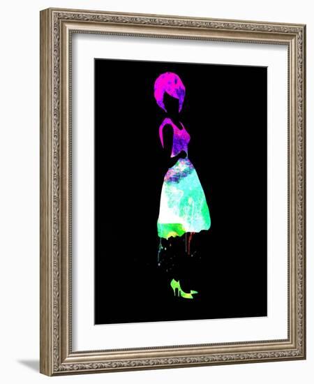 Diana Watercolor II-Lana Feldman-Framed Art Print