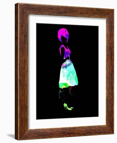 Diana Watercolor II-Lana Feldman-Framed Art Print