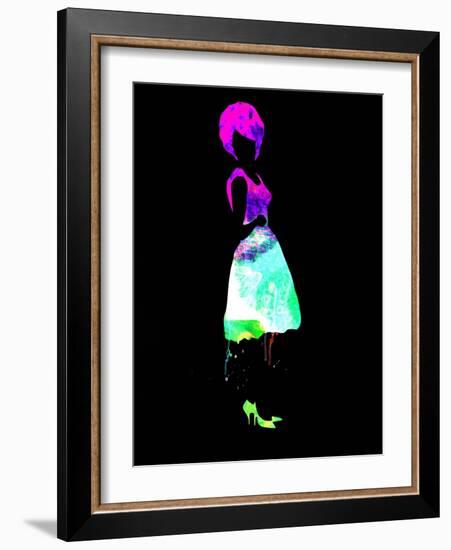 Diana Watercolor II-Lana Feldman-Framed Art Print