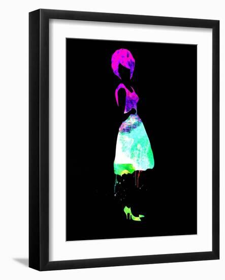 Diana Watercolor II-Lana Feldman-Framed Art Print