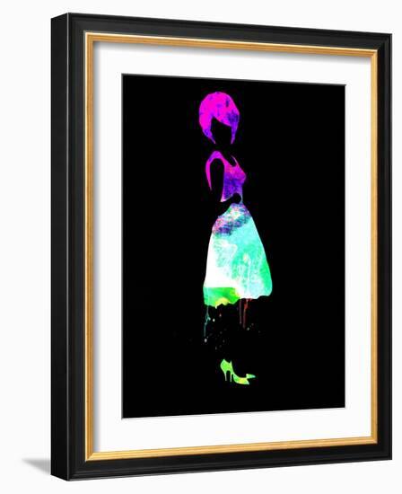 Diana Watercolor II-Lana Feldman-Framed Art Print