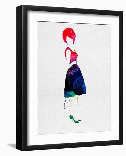 Diana Watercolor-Lora Feldman-Framed Art Print