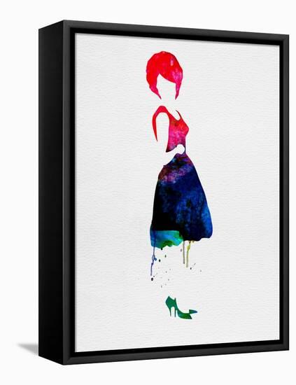 Diana Watercolor-Lora Feldman-Framed Stretched Canvas