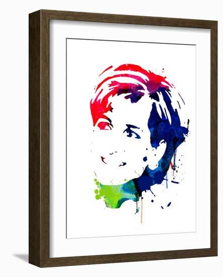 Diana Watercolor-Lora Feldman-Framed Art Print