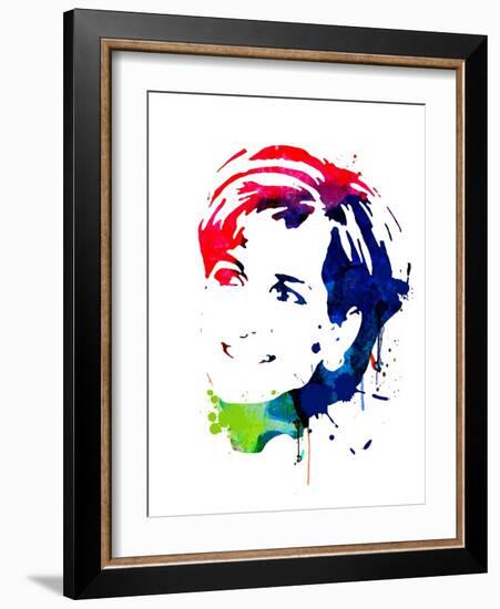 Diana Watercolor-Lora Feldman-Framed Art Print