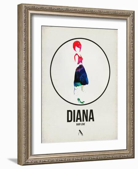 Diana Watercolor-David Brodsky-Framed Art Print