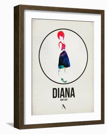 Diana Watercolor-David Brodsky-Framed Art Print