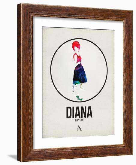 Diana Watercolor-David Brodsky-Framed Art Print