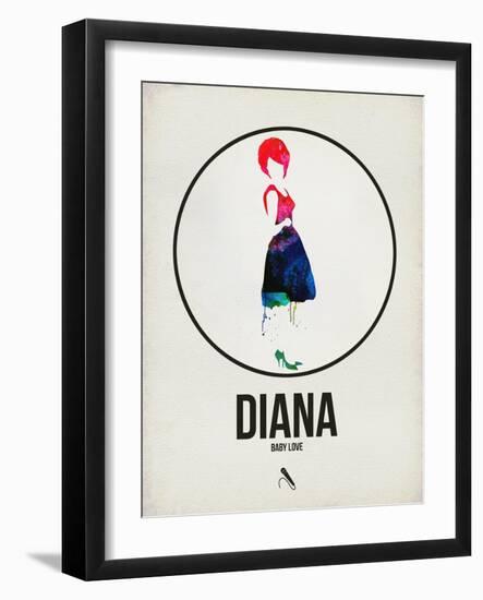 Diana Watercolor-David Brodsky-Framed Art Print