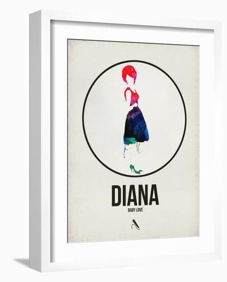 Diana Watercolor-David Brodsky-Framed Art Print