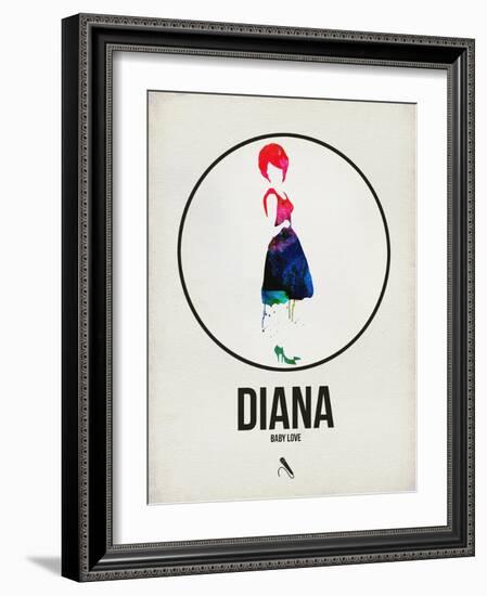 Diana Watercolor-David Brodsky-Framed Art Print