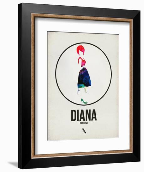 Diana Watercolor-David Brodsky-Framed Premium Giclee Print