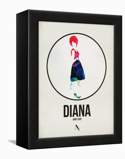 Diana Watercolor-David Brodsky-Framed Stretched Canvas