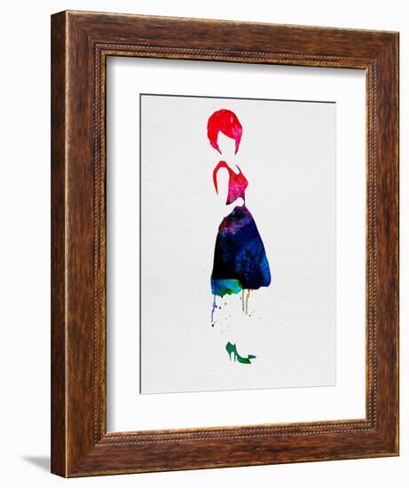 Diana Watercolor-Lora Feldman-Framed Art Print