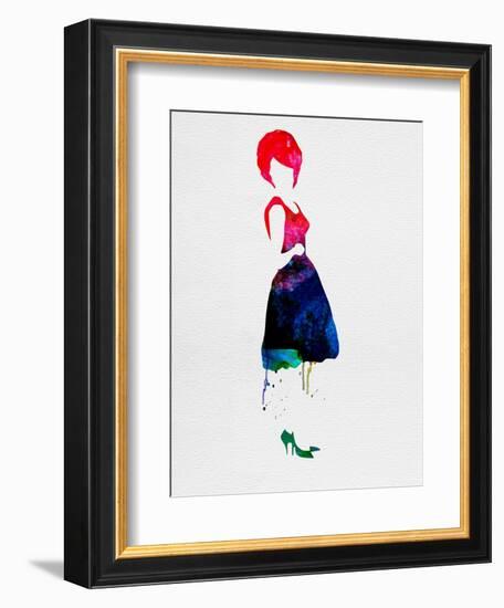 Diana Watercolor-Lora Feldman-Framed Art Print