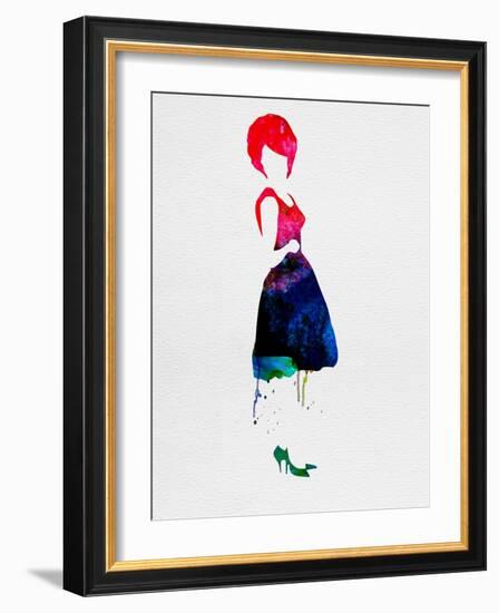 Diana Watercolor-Lora Feldman-Framed Art Print