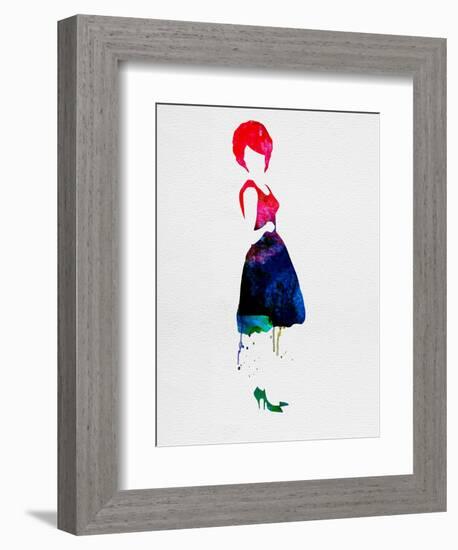 Diana Watercolor-Lora Feldman-Framed Art Print