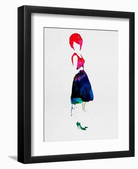 Diana Watercolor-Lora Feldman-Framed Art Print