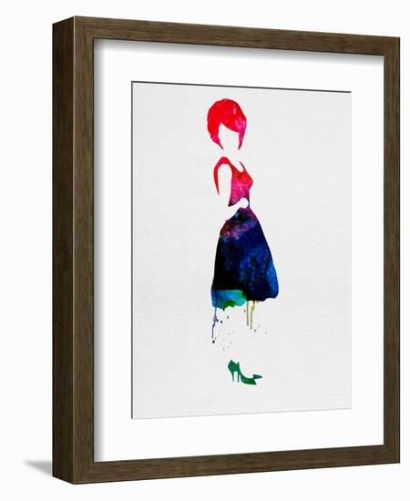 Diana Watercolor-Lora Feldman-Framed Premium Giclee Print