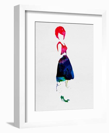 Diana Watercolor-Lora Feldman-Framed Premium Giclee Print