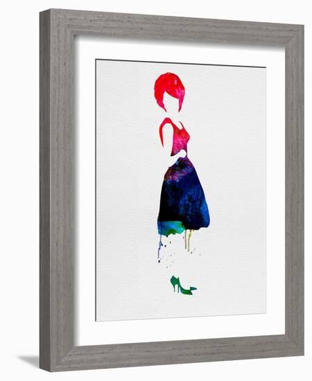 Diana Watercolor-Lora Feldman-Framed Art Print