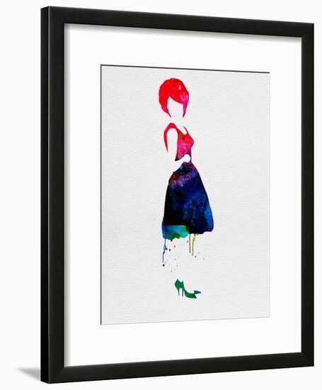 Diana Watercolor-Lora Feldman-Framed Art Print