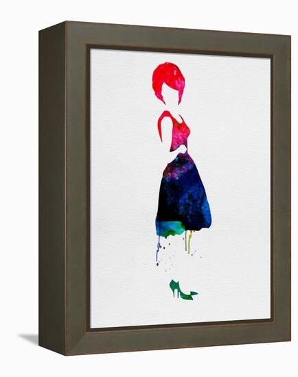 Diana Watercolor-Lora Feldman-Framed Stretched Canvas
