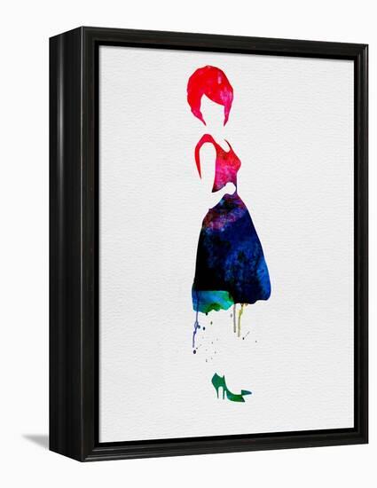 Diana Watercolor-Lora Feldman-Framed Stretched Canvas