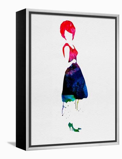 Diana Watercolor-Lora Feldman-Framed Stretched Canvas