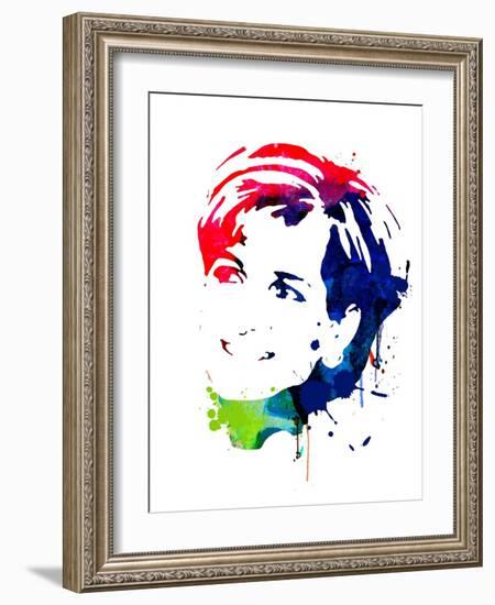 Diana Watercolor-Lora Feldman-Framed Art Print