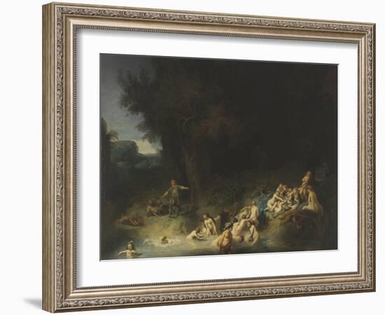 Diana with Actaeon and Callisto, 1634-Rembrandt van Rijn-Framed Giclee Print