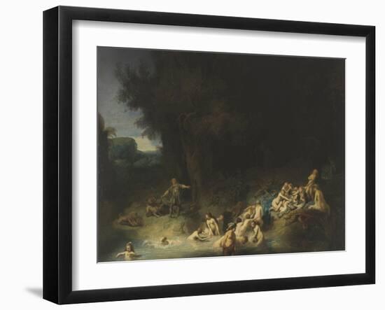 Diana with Actaeon and Callisto, 1634-Rembrandt van Rijn-Framed Giclee Print