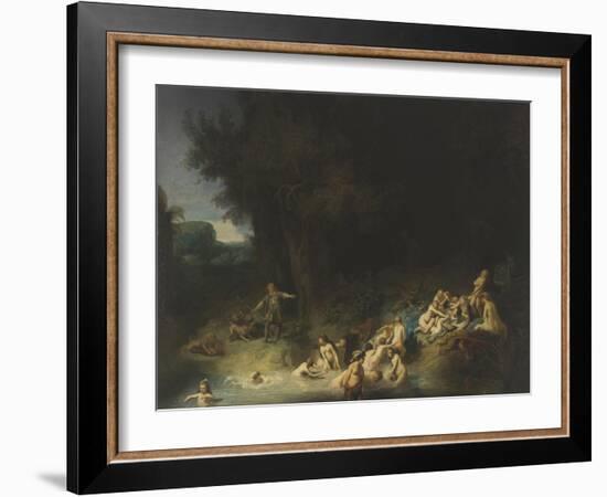 Diana with Actaeon and Callisto, 1634-Rembrandt van Rijn-Framed Giclee Print