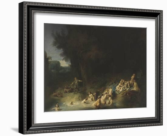 Diana with Actaeon and Callisto, 1634-Rembrandt van Rijn-Framed Giclee Print