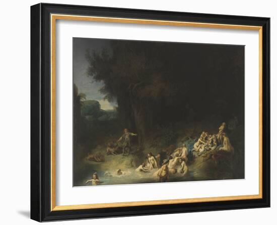 Diana with Actaeon and Callisto, 1634-Rembrandt van Rijn-Framed Giclee Print