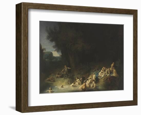 Diana with Actaeon and Callisto, 1634-Rembrandt van Rijn-Framed Giclee Print