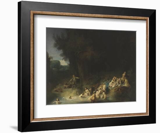 Diana with Actaeon and Callisto, 1634-Rembrandt van Rijn-Framed Giclee Print