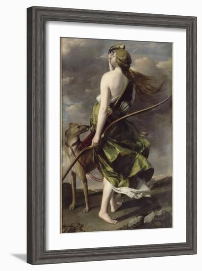 Diane chasseresse-Orazio Gentileschi-Framed Giclee Print