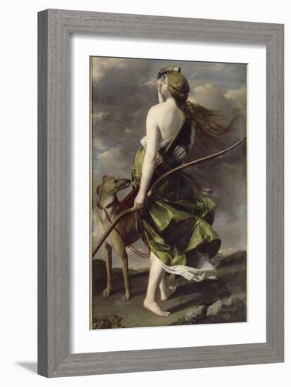 Diane chasseresse-Orazio Gentileschi-Framed Giclee Print