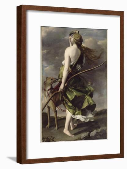 Diane chasseresse-Orazio Gentileschi-Framed Giclee Print