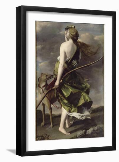 Diane chasseresse-Orazio Gentileschi-Framed Giclee Print