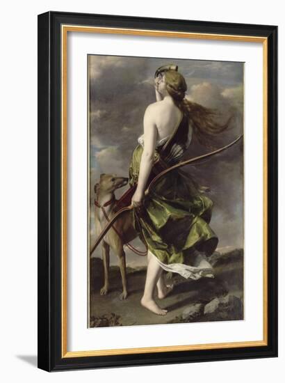 Diane chasseresse-Orazio Gentileschi-Framed Giclee Print