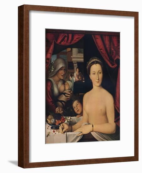 'Diane de Poitiers,' 1571-Francois Clouet-Framed Giclee Print