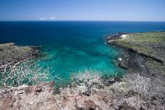 West Side of San Cristobal Island, Viewed from Frigate Bird Hill, Galapagos Islands-Diane Johnson-Photographic Print