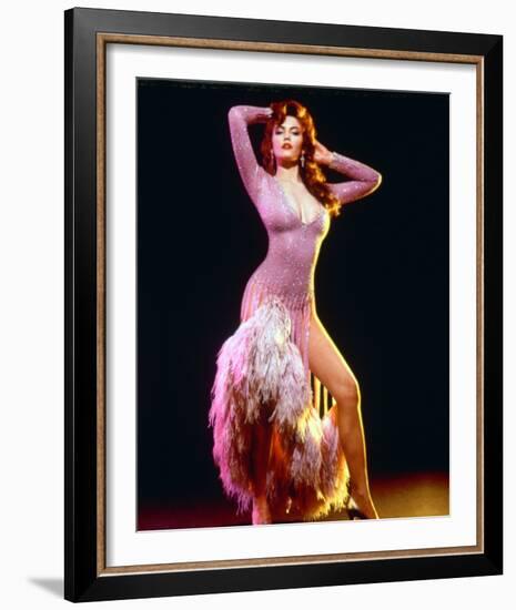 Diane Lane - The Big Town-null-Framed Photo